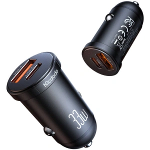 Kup Ładowarka samochodowa Mcdodo CC-2320 USB-A, USB-C, 30W (czarna) - MDD205 - {ean13} - Sklep Home Screen