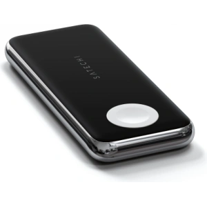 Buy Satechi Quatro Wireless Powerbank 3in1, 10000mAh (black) + USB-C / USB-C cable, 60W, 1m - STH95 - {ean13} - Home Screen Store Europe