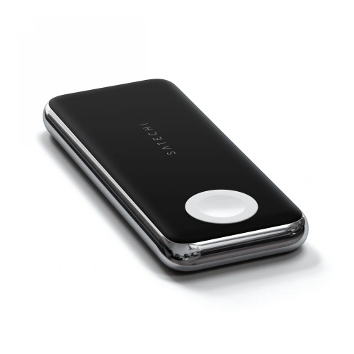 Kup Vezeték nélküli powerbank Satechi Quatro Wireless Powerbank 3w1, 10000mAh (fekete) + USB-C / USB-C kábel, 60W, 1m - STH95 - {ean13} - Sklep Home Screen