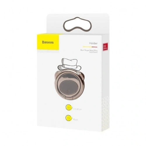 Buy Baseus Bear Ring Holder Brown - BSU501BR - {ean13} - Home Screen Store Europe