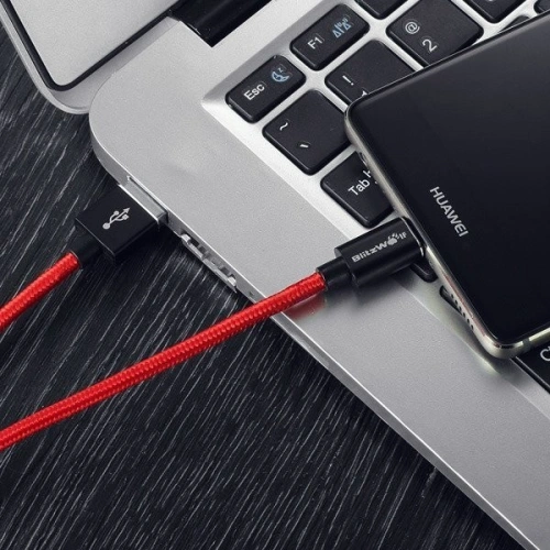 Kup Kabel USB Typ C BlitzWolf BW-TC1 1m rot - BLZ043RED - {ean13} - Sklep Home Screen