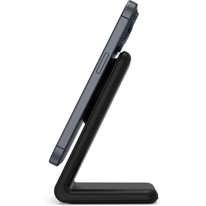 Kup Ładowarka bezprzewodowa 2w1 Crong MagSpot Stand MagSafe (czarny) - CRG669 - {ean13} - Sklep Home Screen