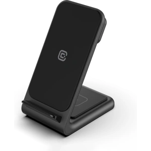 Kup Ładowarka bezprzewodowa 3w1 Crong PowerSpot Pivot Stand (czarny) - CRG672 - {ean13} - Sklep Home Screen