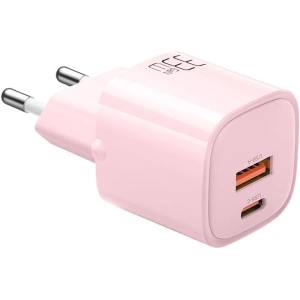 Kup Síťová nabíječka Mcdodo CH-0156 USB-A, USB-C, GaN, 33W (růžová) - MDD210 - {ean13} - Sklep Home Screen