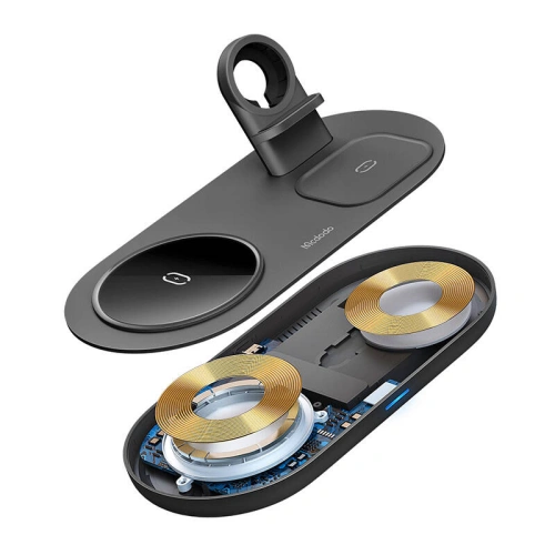 Buy Mcdodo CH-7061 3in1 wireless charger, 15W black - MDD213 - {ean13} - Home Screen Store Europe
