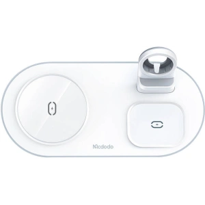 Buy Mcdodo CH-7060 3in1 wireless charger, 15W white - MDD214 - {ean13} - Home Screen Store Europe