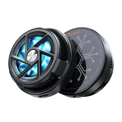 Buy Mcdodo CH-2120 inductive charger with fan, 15W (black) - MDD216 - {ean13} - Home Screen Store Europe