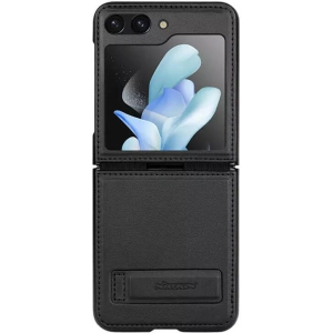 Kup Nillkin Samsung Husă Qin Leather Galaxy Z Flip5 (negru) - NLK1375 - {ean13} - Sklep Home Screen