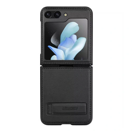 Kup Nillkin Samsung Husă Qin Leather Galaxy Z Flip5 (negru) - NLK1375 - {ean13} - Sklep Home Screen