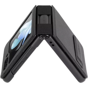 Kup Etui Nillkin Qin Leather Samsung Galaxy Z Flip5 (fekete) - NLK1375 - {ean13} - Sklep Home Screen