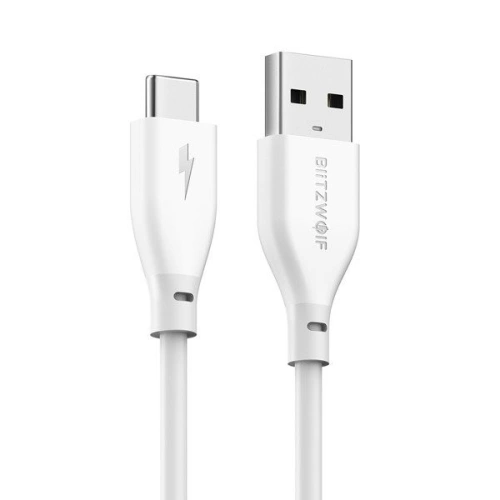 Kup USB 2.0 Typ C AmpCore Kabel BlitzWolf BW-TC12 1m weiß - BLZ045WHT - {ean13} - Sklep Home Screen