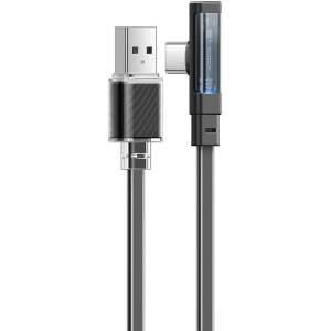 Kup Kabel kątowy Mcdodo CA-3423 USB-A / USB-C, 1.8m z LED (czarny) - MDD220 - {ean13} - Sklep Home Screen