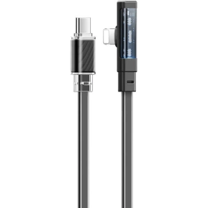 Kup Kabel kątowy Mcdodo CA-3440 USB-C / Lightning, 1.2m z LED (czarny) - MDD221 - {ean13} - Sklep Home Screen
