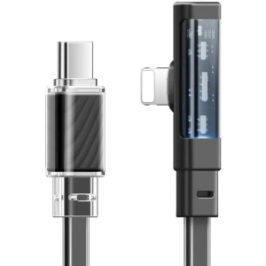 Kup Kabel kątowy Mcdodo CA-3440 USB-C / Lightning, 1.2m z LED (czarny) - MDD221 - {ean13} - Sklep Home Screen