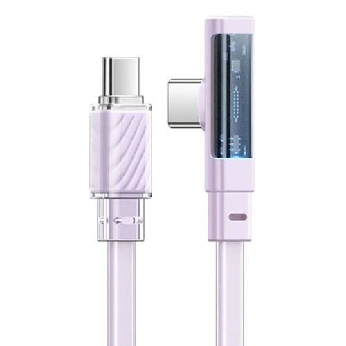 Kup Kabel kątový Mcdodo CA-3454 USB-C / USB-C, 1.8m s LED (fialový) - MDD224 - {ean13} - Sklep Home Screen