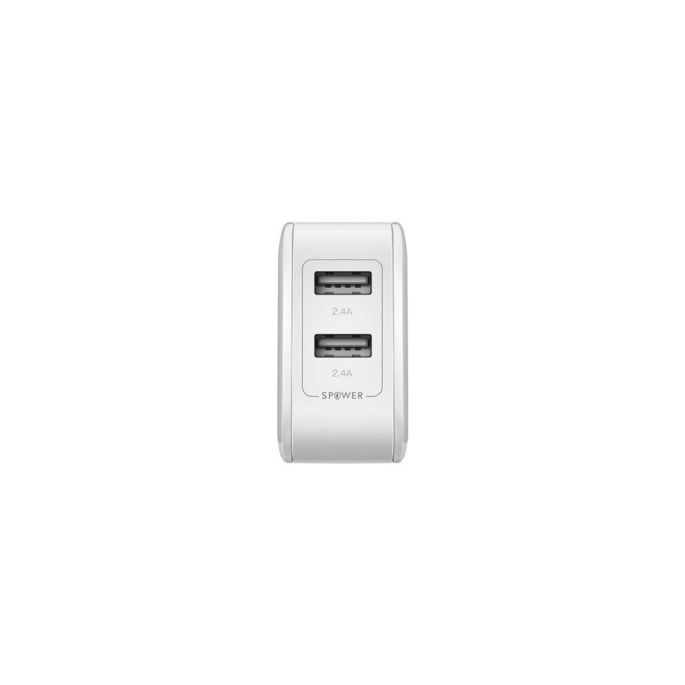 Ładowarka USB BlitzWolf BW-S2 4,8A 24W biała