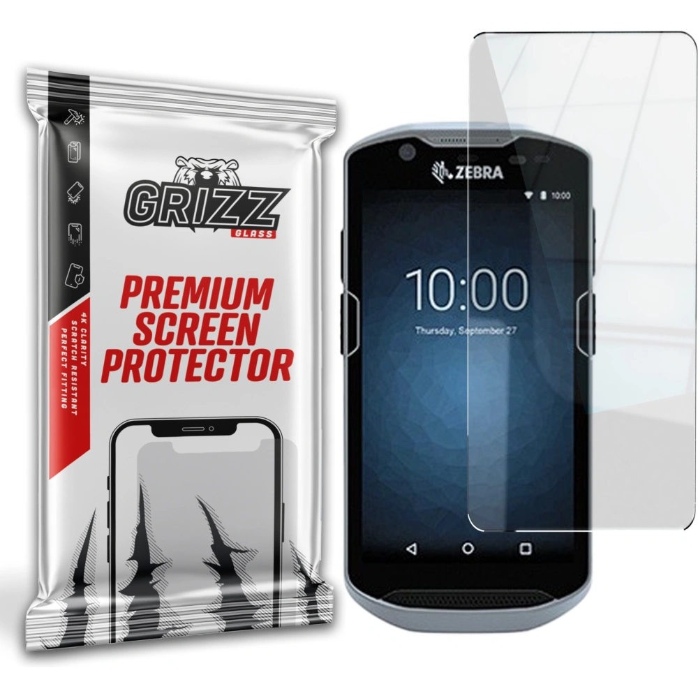 Szkło hybrydowe GrizzGlass HybridGlass do Zebra TC57