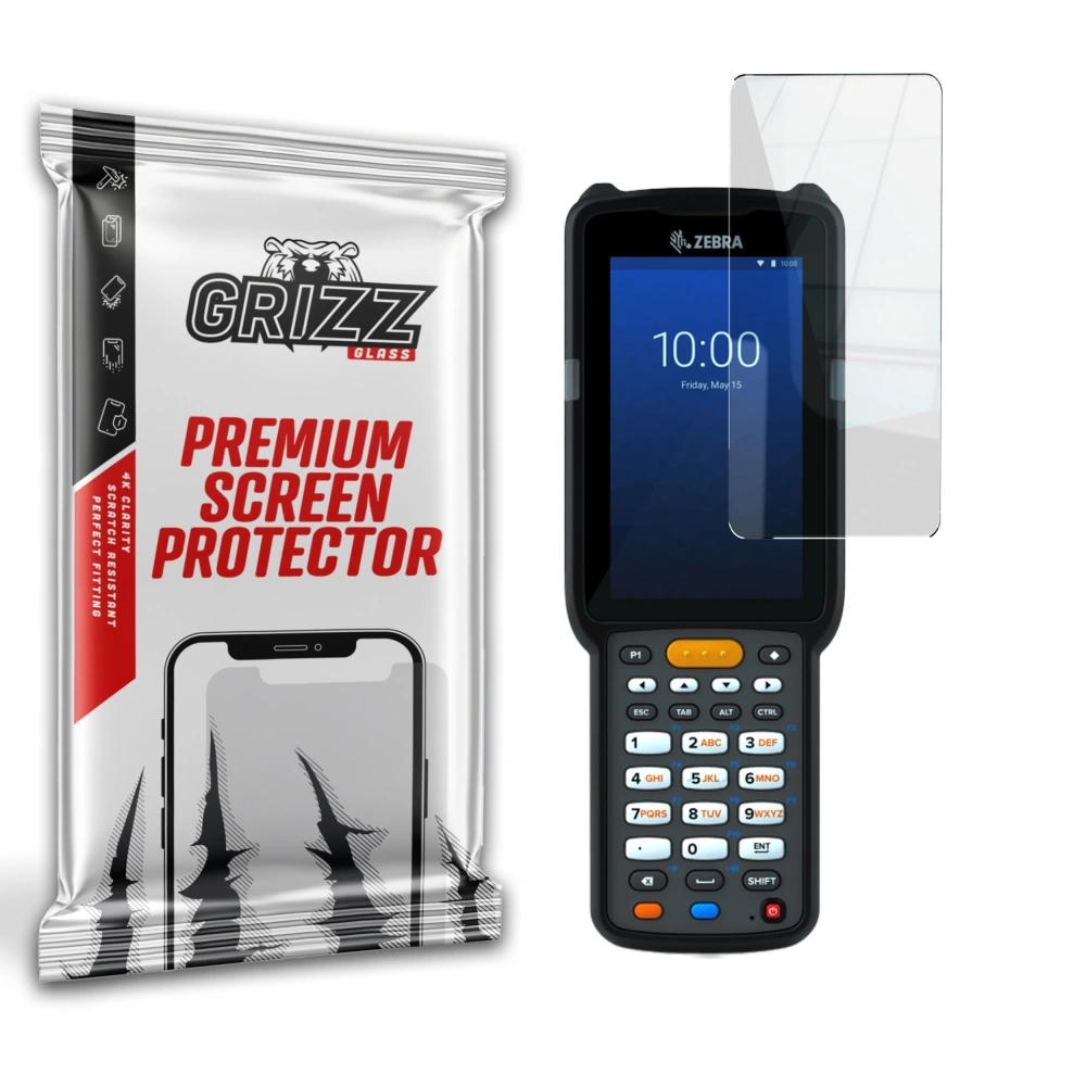 Szkło hybrydowe GrizzGlass HybridGlass do Zebra MC330L