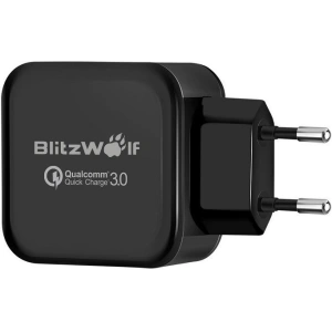 Ładowarka sieciowa USB BlitzWolf BW-S6 30W czarna