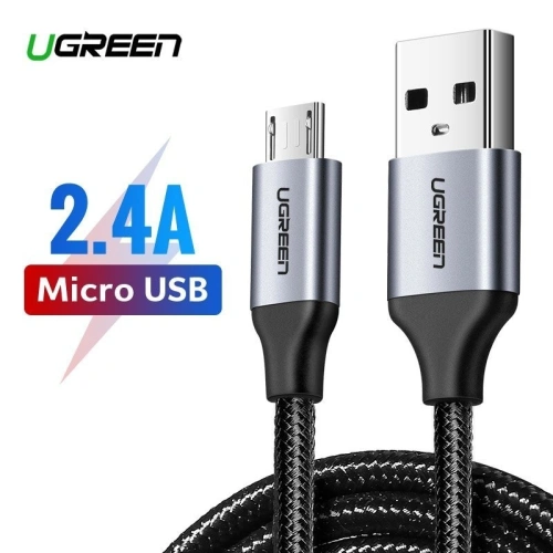 Kup Kabel micro USB UGREEN QC 3.0 2.4A 0.25m (czarny) - UGR047BLK - {ean13} - Sklep Home Screen