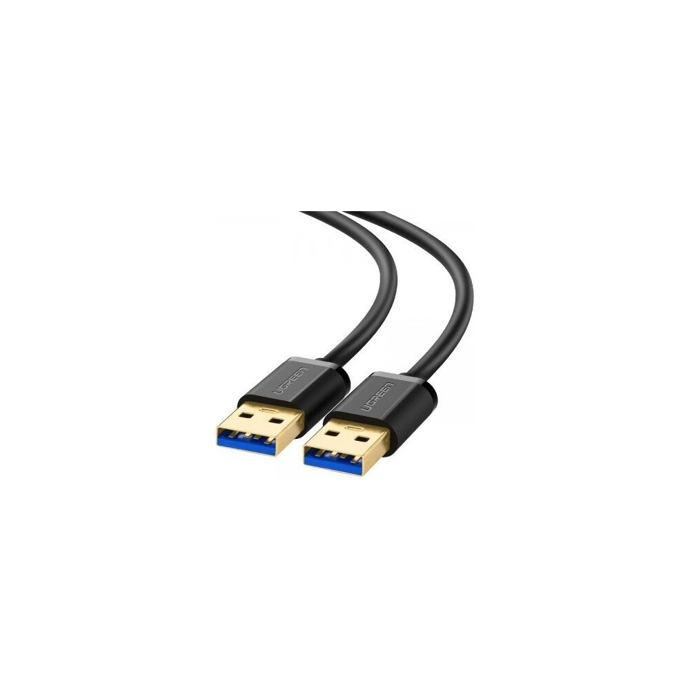 Kabel USB 3.0 A-A UGREEN 1,5m czarny