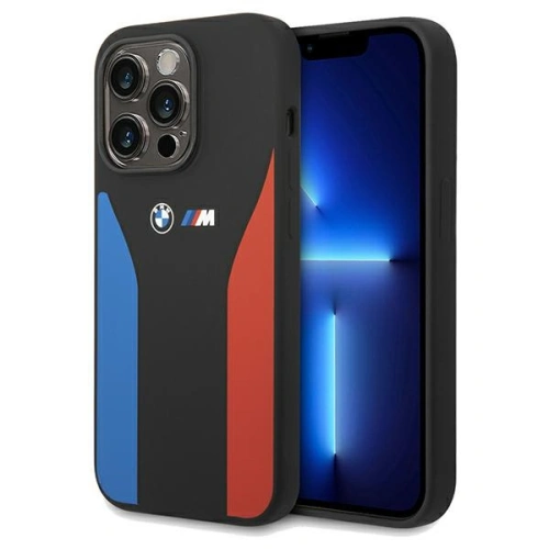 Kup Etui BMW BMHCP15X22SCSK Apple iPhone 15 Pro Max Szilikon Kék&Piros Csíkok M Kollekció fekete/black - BMW574 - {ean13} - Sklep Home Screen