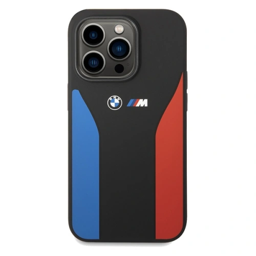 Kup Etui BMW BMHCP15X22SCSK Apple iPhone 15 Pro Max Szilikon Kék&Piros Csíkok M Kollekció fekete/black - BMW574 - {ean13} - Sklep Home Screen