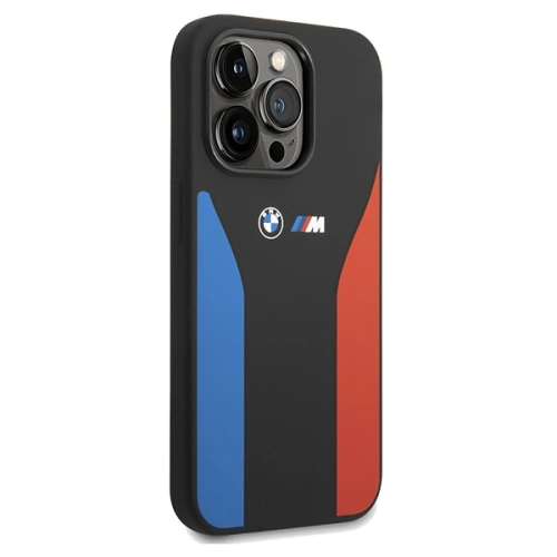 Kup Etui BMW BMHCP15X22SCSK Apple iPhone 15 Pro Max Szilikon Kék&Piros Csíkok M Kollekció fekete/black - BMW574 - {ean13} - Sklep Home Screen