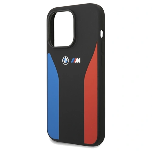 Kup Etui BMW BMHCP15X22SCSK Apple iPhone 15 Pro Max Szilikon Kék&Piros Csíkok M Kollekció fekete/black - BMW574 - {ean13} - Sklep Home Screen