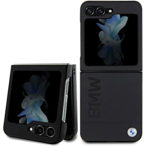 Kup Case BMW BMHCZF5SLLBK Samsung Galaxy Z Flip5 Leder Heißprägung schwarz/black - BMW575 - {ean13} - Sklep Home Screen
