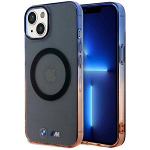 Kup Etui BMW BMHMP15SHTGE Apple iPhone 15 / 14 hardcase Gradient Bumper MagSafe szary/grey - BMW577 - {ean13} - Sklep Home Screen