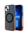 Case BMW BMHMP15SHTGE Apple iPhone 15 / 14 Hardcase Gradient Bumper MagSafe grau/grey