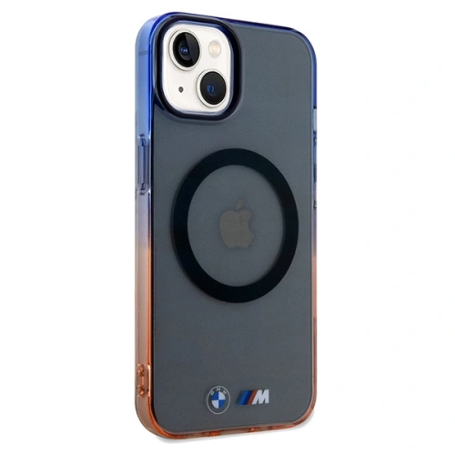 Kup Etui BMW BMHMP15SHTGE Apple iPhone 15 / 14 hardcase Gradient Bumper MagSafe szary/grey - BMW577 - {ean13} - Sklep Home Screen