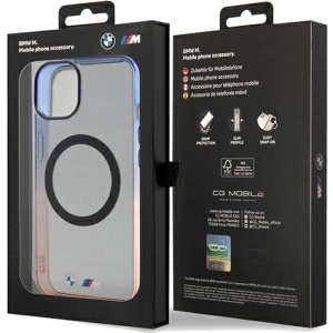 Kup Etui BMW BMHMP15SHTGE Apple iPhone 15 / 14 hardcase Gradient Bumper MagSafe szary/grey - BMW577 - {ean13} - Sklep Home Screen