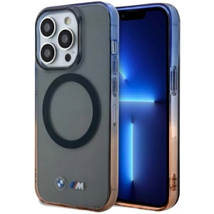 Kup Case BMW BMHMP15XHTGE Apple iPhone 15 Pro Max Hardcase Gradient Bumper MagSafe grau/grey - BMW578 - {ean13} - Sklep Home Screen