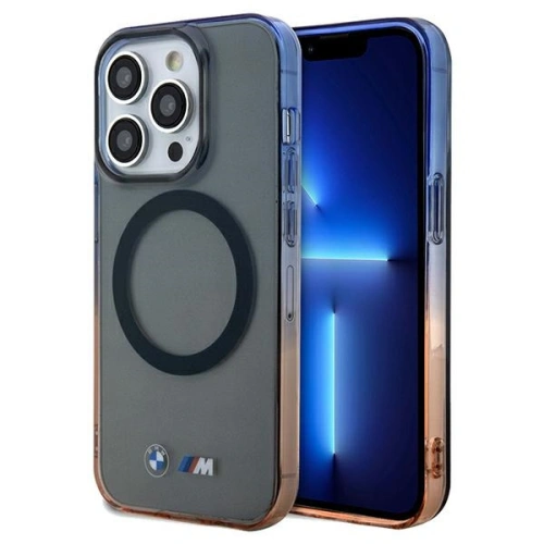 Kup BMW Apple Carcasă BMHMP15XHTGE iPhone 15 Pro Max hardcase Gradient Bumper MagSafe gri/gri - BMW578 - {ean13} - Sklep Home Screen