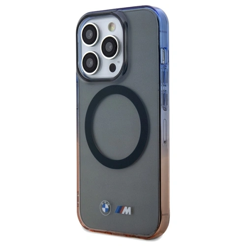 Kup Case BMW BMHMP15XHTGE Apple iPhone 15 Pro Max Hardcase Gradient Bumper MagSafe grau/grey - BMW578 - {ean13} - Sklep Home Screen