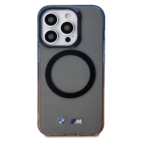 Kup BMW Apple Carcasă BMHMP15XHTGE iPhone 15 Pro Max hardcase Gradient Bumper MagSafe gri/gri - BMW578 - {ean13} - Sklep Home Screen