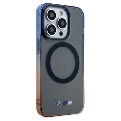 Kup Case BMW BMHMP15XHTGE Apple iPhone 15 Pro Max Hardcase Gradient Bumper MagSafe grau/grey - BMW578 - {ean13} - Sklep Home Screen