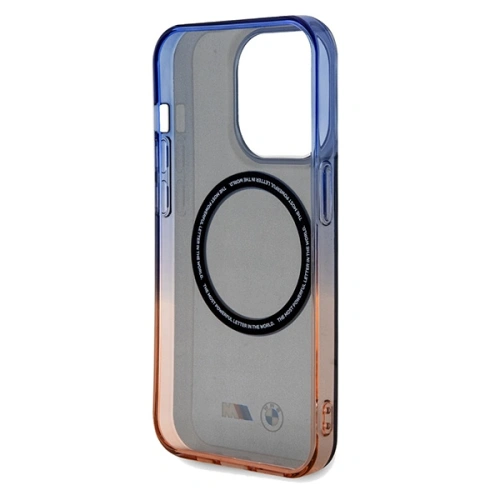 Kup Etui BMW BMHMP15XHTGE Apple iPhone 15 Pro Max hardcase Gradient Bumper MagSafe szary/grey - BMW578 - {ean13} - Sklep Home Screen