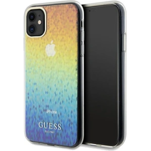 Kup Etui Guess GUHCN61HDECMI Apple iPhone XR / 11 hardcase IML Faceted Mirror Disco Iridescent wielokolorowy - GUE3052 - {ean13} - Sklep Home Screen