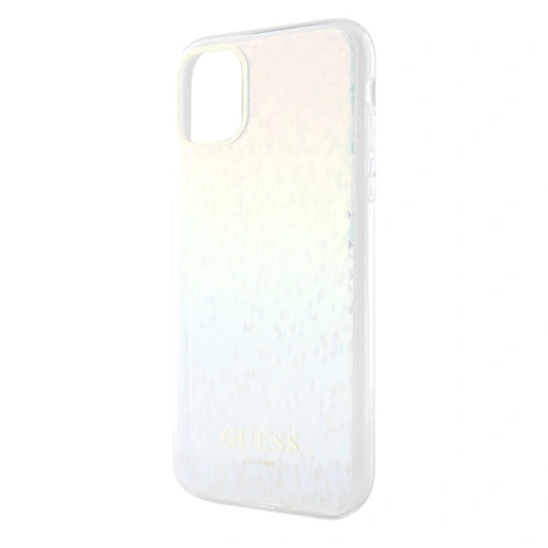 Buy Guess GUHCN61HDECMI Apple iPhone XR / 11 hardcase IML Faceted Mirror Disco Iridescent multicoloured - GUE3052 - {ean13} - Home Screen Store Europe