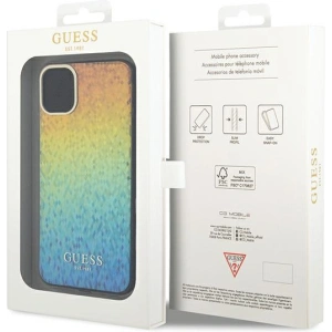 Kup Case Guess GUHCN61HDECMI Apple iPhone XR / 11 Hartschale IML Faceted Mirror Disco Iridescent mehrfarbig - GUE3052 - {ean13} - Sklep Home Screen