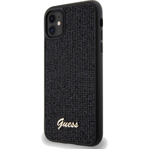 Kup Case Guess GUHCN61PMSDGSK Apple iPhone XR / 11 Hartschale Disco Metal Script schwarz/black - GUE3053 - {ean13} - Sklep Home Screen