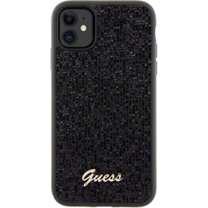 Kup Case Guess GUHCN61PMSDGSK Apple iPhone XR / 11 Hartschale Disco Metal Script schwarz/black - GUE3053 - {ean13} - Sklep Home Screen