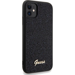 Kup Case Guess GUHCN61PMSDGSK Apple iPhone XR / 11 Hartschale Disco Metal Script schwarz/black - GUE3053 - {ean13} - Sklep Home Screen