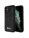 Kup Case Guess GUHCN61PSFDGSK Apple iPhone XR / 11 Hartschale Pailletten Schrift Metall schwarz/black - GUE3054 - {ean13} - Sklep Home Screen