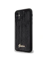 Kup Case Guess GUHCN61PSFDGSK Apple iPhone XR / 11 Hartschale Pailletten Schrift Metall schwarz/black - GUE3054 - {ean13} - Sklep Home Screen