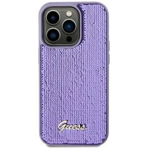 Kup Etui Guess GUHCN61PSFDGSU Apple iPhone XR / 11 hardcase Sequin Script Metal fioletowy/purple - GUE3055 - {ean13} - Sklep Home Screen