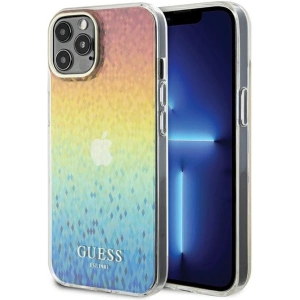 Kup Etui Guess GUHCP12MHDECMI Apple iPhone 12 / 12 Pro hardcase IML Faceted Mirror Disco Iridescent wielokolorowy - GUE3056 - {ean13} - Sklep Home Screen